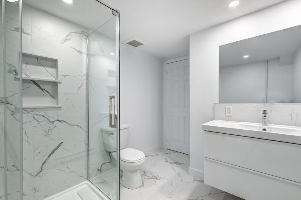 Basement Bathroom Installation in Reading